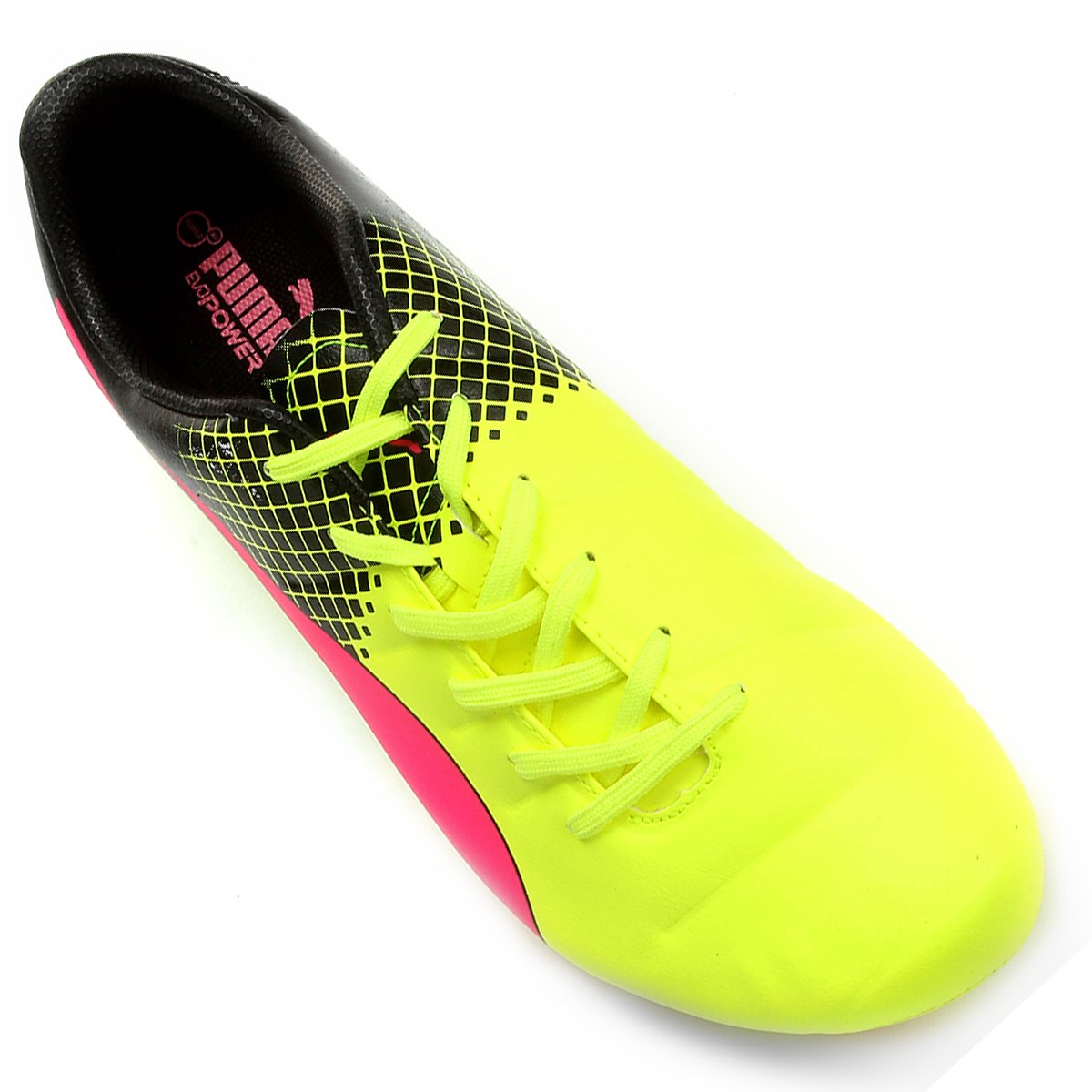 Chuteira Campo Puma Evopower 3.3 Tricks FG Masculina - Pink+