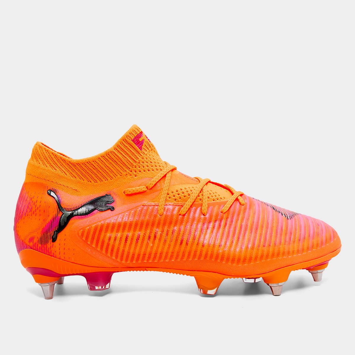 Chuteira Campo Puma Future 8 Ultimate Masculina - Laranja | Netshoes