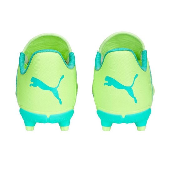 Chuteira Campo Puma Future Play Fg/Ag Infantil - Verde 27