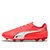 Chuteira Campo Puma Match Unissex - Vermelho+Branco