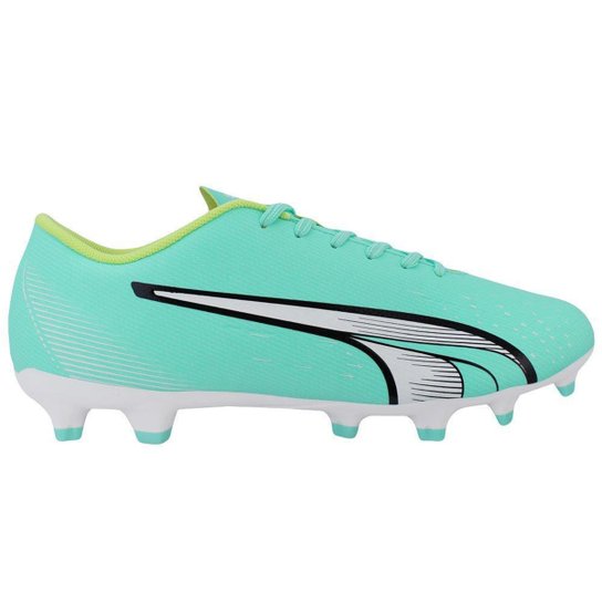 Chuteira Campo Puma Ultra Play Unissex - Verde Menor preço em Chuteira Campo Puma Ultra Play Unissex - Verde