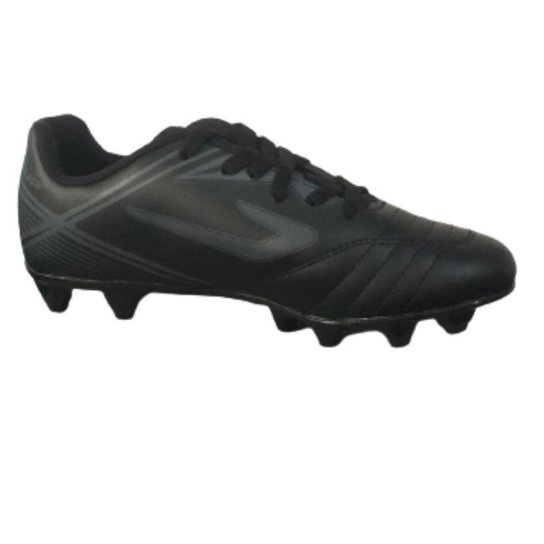 Chuteira Campo Topper Cup IV Preto/Chumbo - Preto+Cinza Menor preço em Chuteira Campo Topper Cup IV Preto/Chumbo - Preto+Cinza