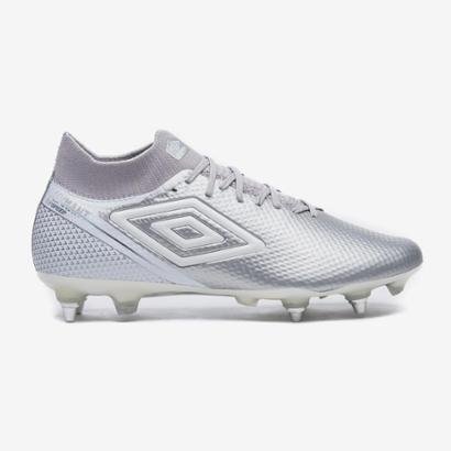 Chuteira Campo Umbro Adamant Top Speed Pro Sg - Cinza