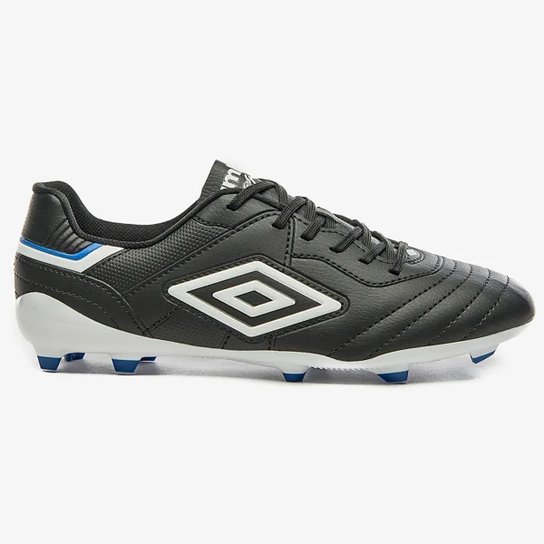 Chuteira Campo Umbro Speciali Classic Preto/Branco - Preto Menor preço em Chuteira Campo Umbro Speciali Classic Preto/Branco - Preto