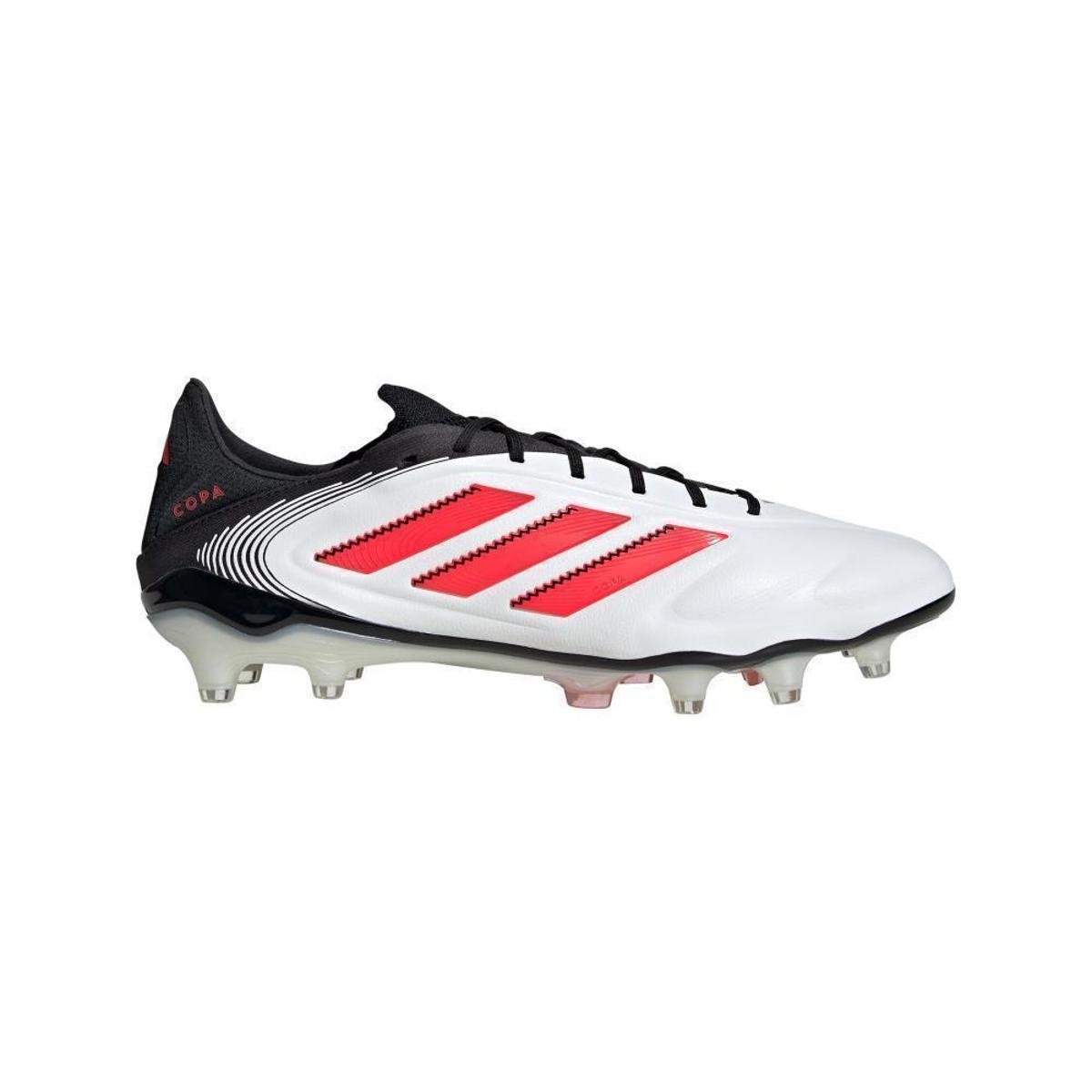  COPA PURE Ⅲ ELITE FG 27.5 Chuteira Copa Pure 3 Elite Campo - Branco+Vermelho | Netshoes