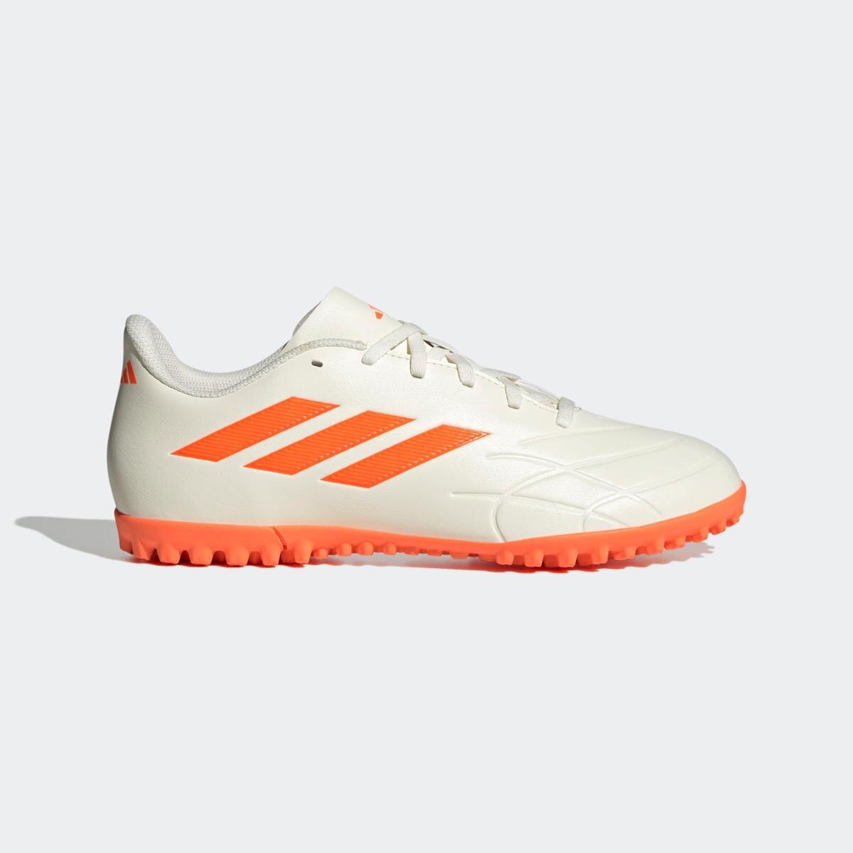 Chuteira Copa Pure.4 Society-Preto Adidas - Laranja+Branco | Netshoes
