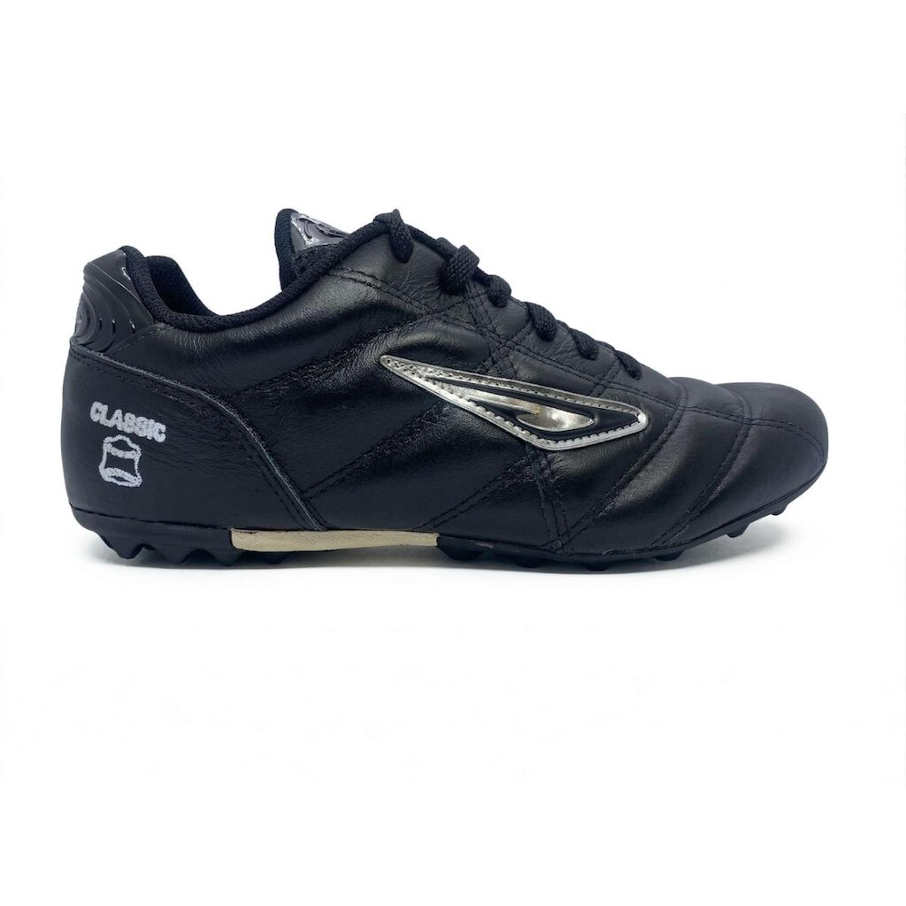 Chuteira Couro Classic Society Traction Preto