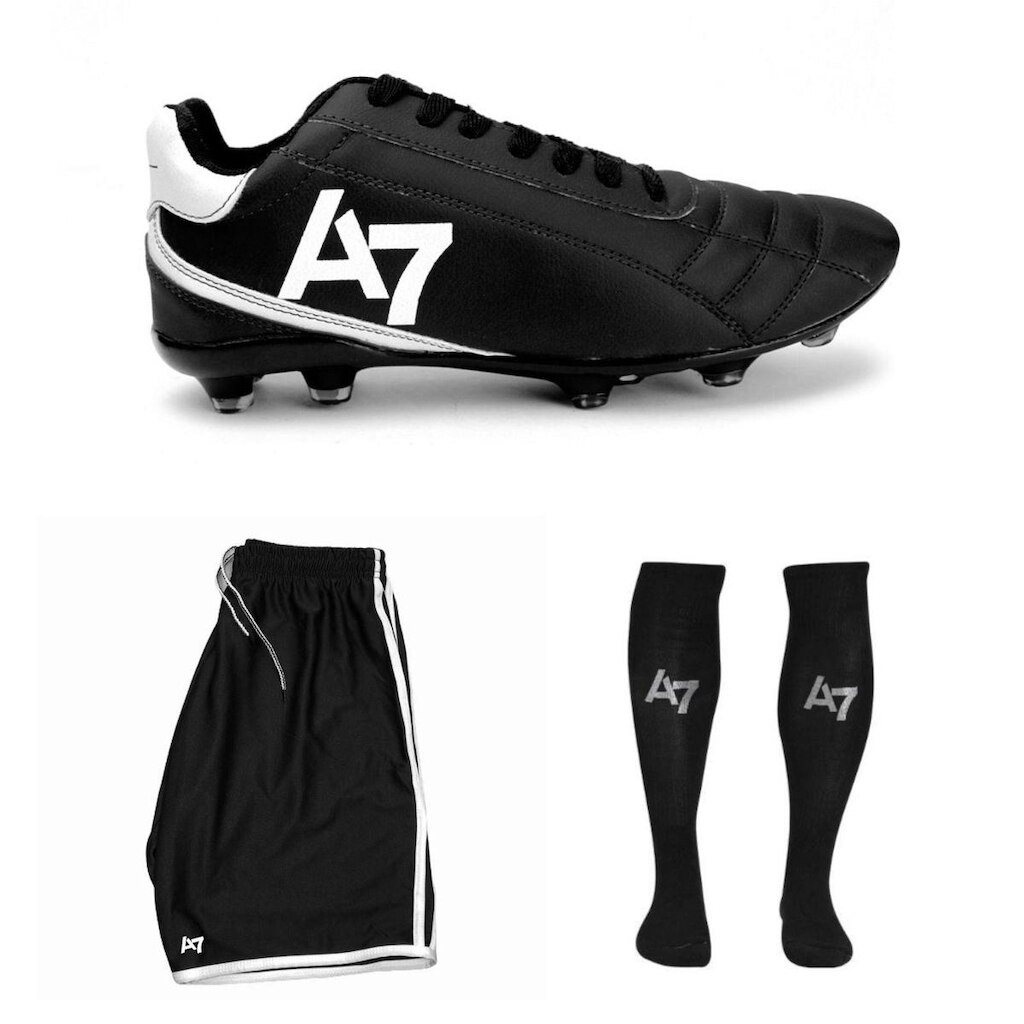 Chuteira De Campo Masculina A7 + Short + Meião