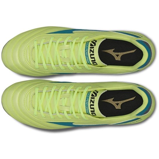 Chuteira de Campo Masculina Mizuno Morelia Classic MD 44 Verde