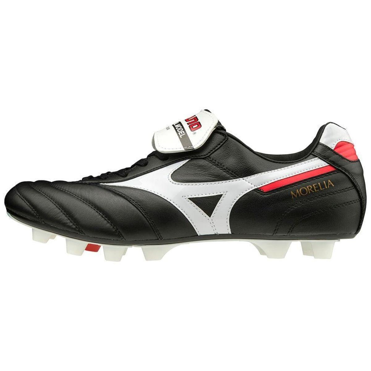 Chuteira de Campo Masculina Mizuno Morelia Japan II 45 Preto