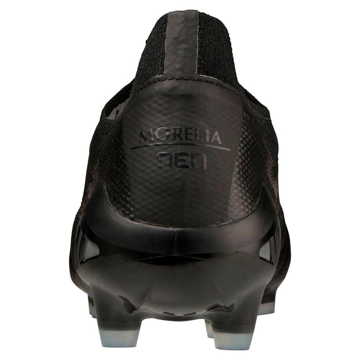 Chuteira de Campo Masculina Mizuno Morelia Neo III B Elite - Preto