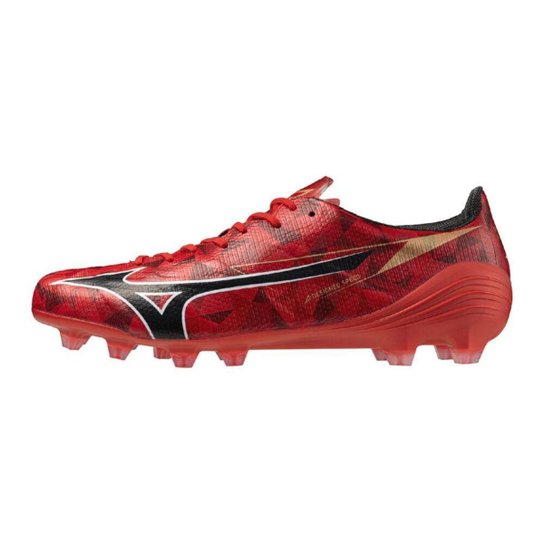 Chuteira de Campo Mizuno Alpha II Japan MD Masculina 42 Vermelho