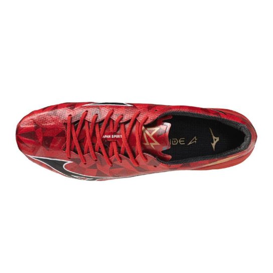 Chuteira de Campo Mizuno Alpha II Japan MD Masculina 42 Vermelho