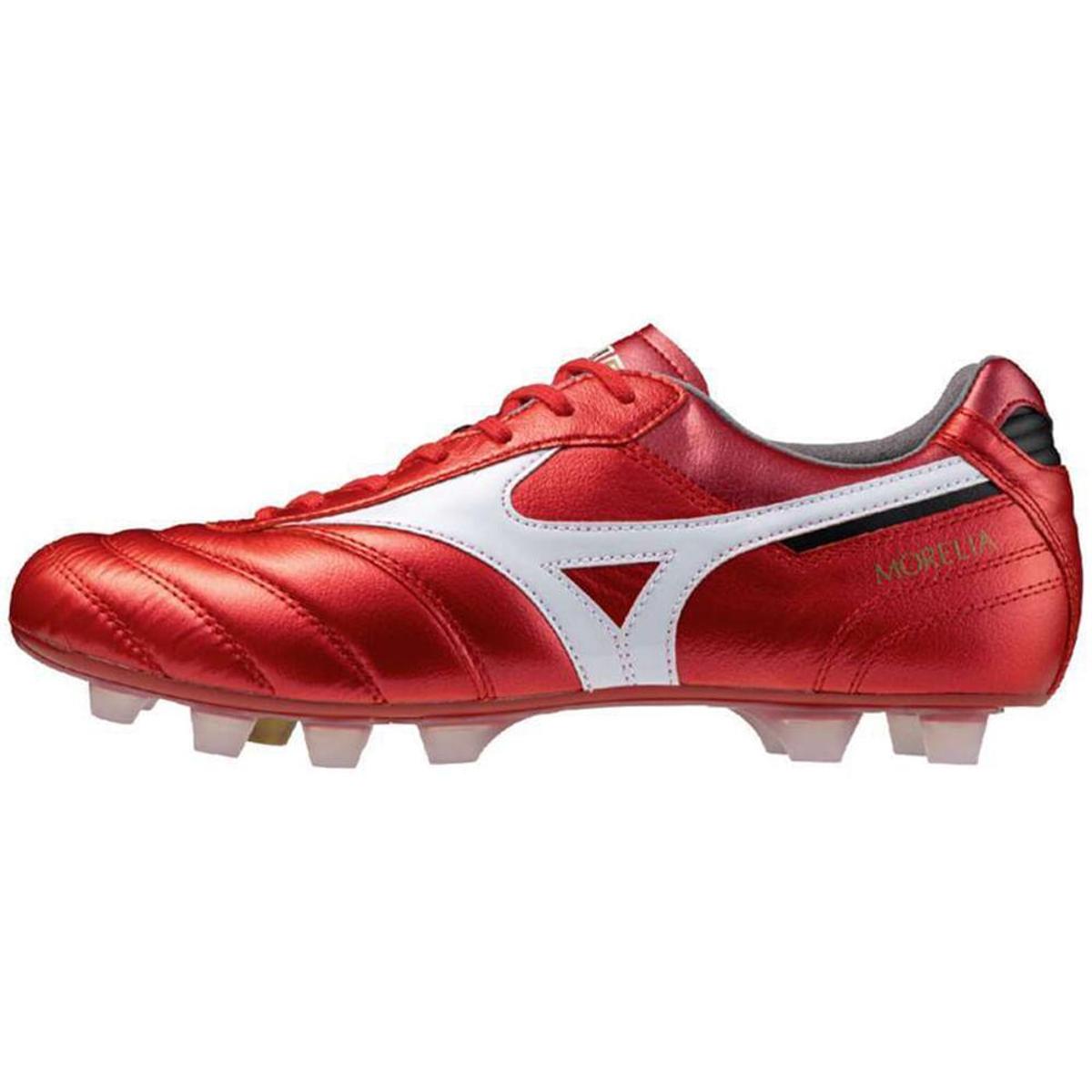 MIZUNO MORELIA 2 JAPAN 26.5㎝ Chuteira de Campo Mizuno Morelia II Japan MD Masculina - Vermelho