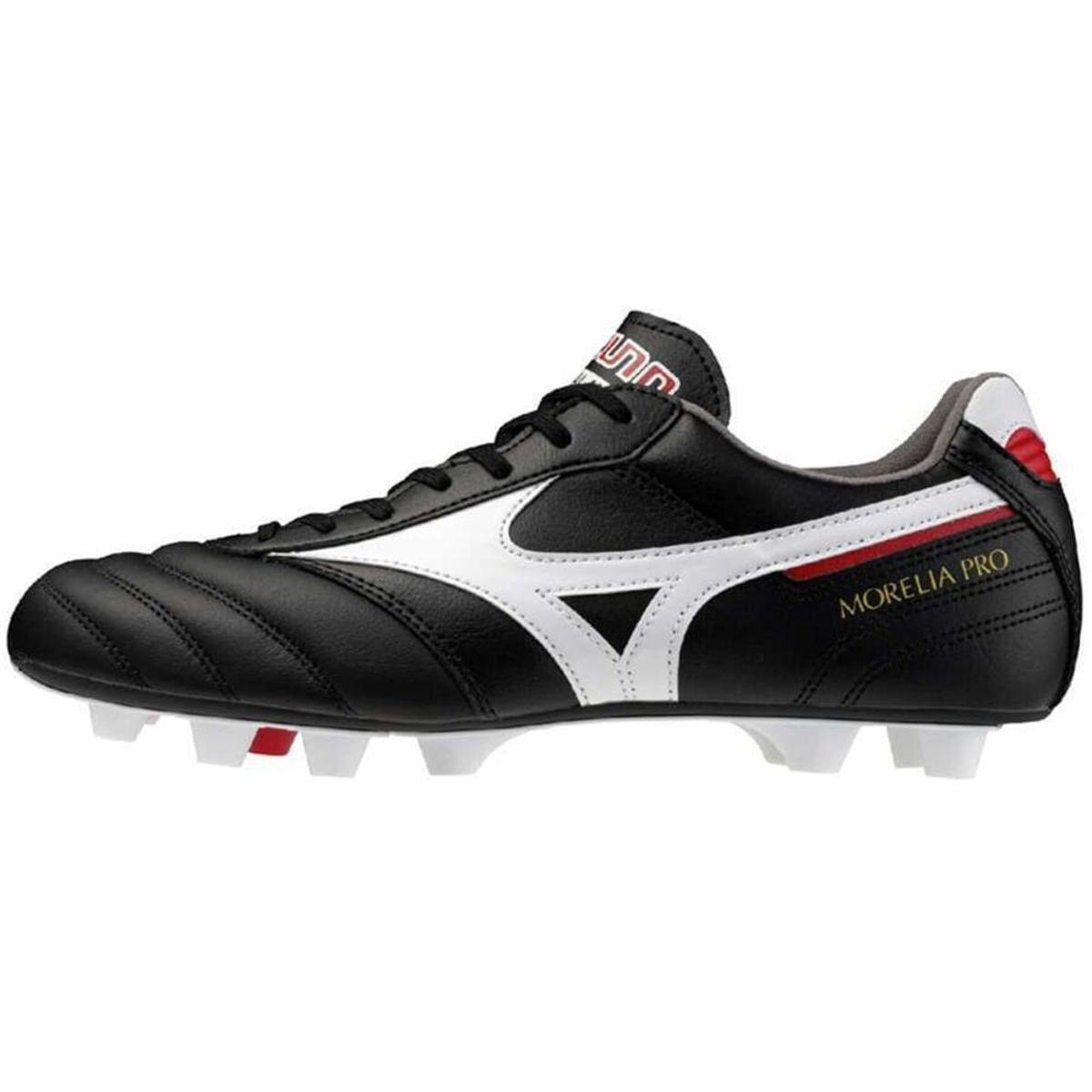 Chuteira de Campo Mizuno Morelia II Pro Masculina 38 Preto - Preto