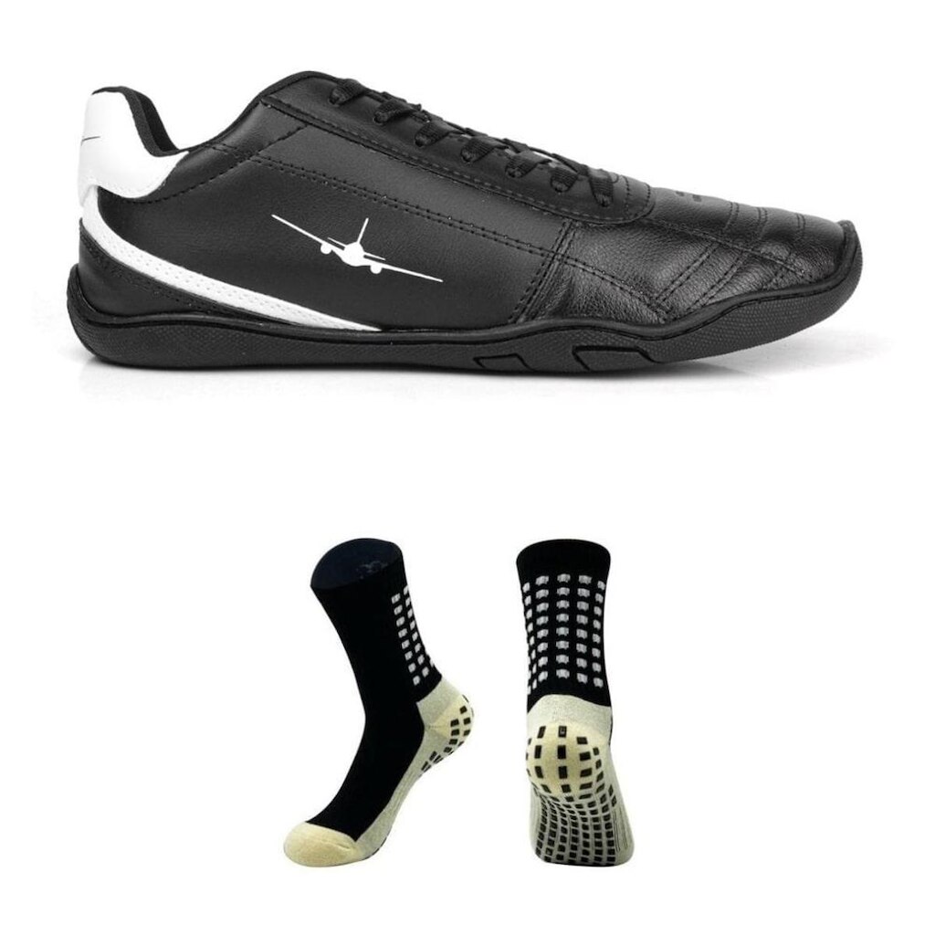 Chuteira De Futsal Airplane A7 + Meia