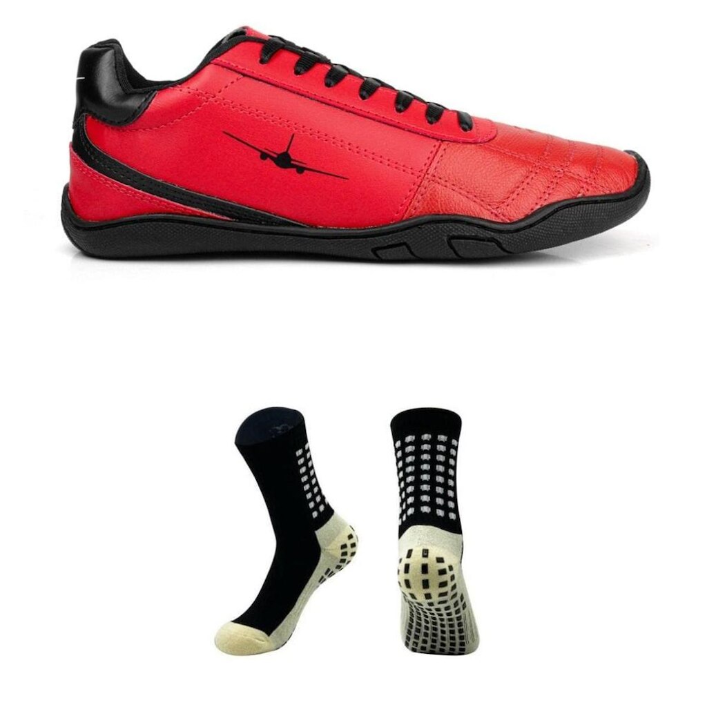 Chuteira De Futsal Airplane A7 + Meia