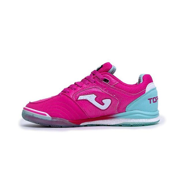 Chuteira de Futsal Joma Top Flex Rebound - Rosa e Azul - Rosa | Netshoes
