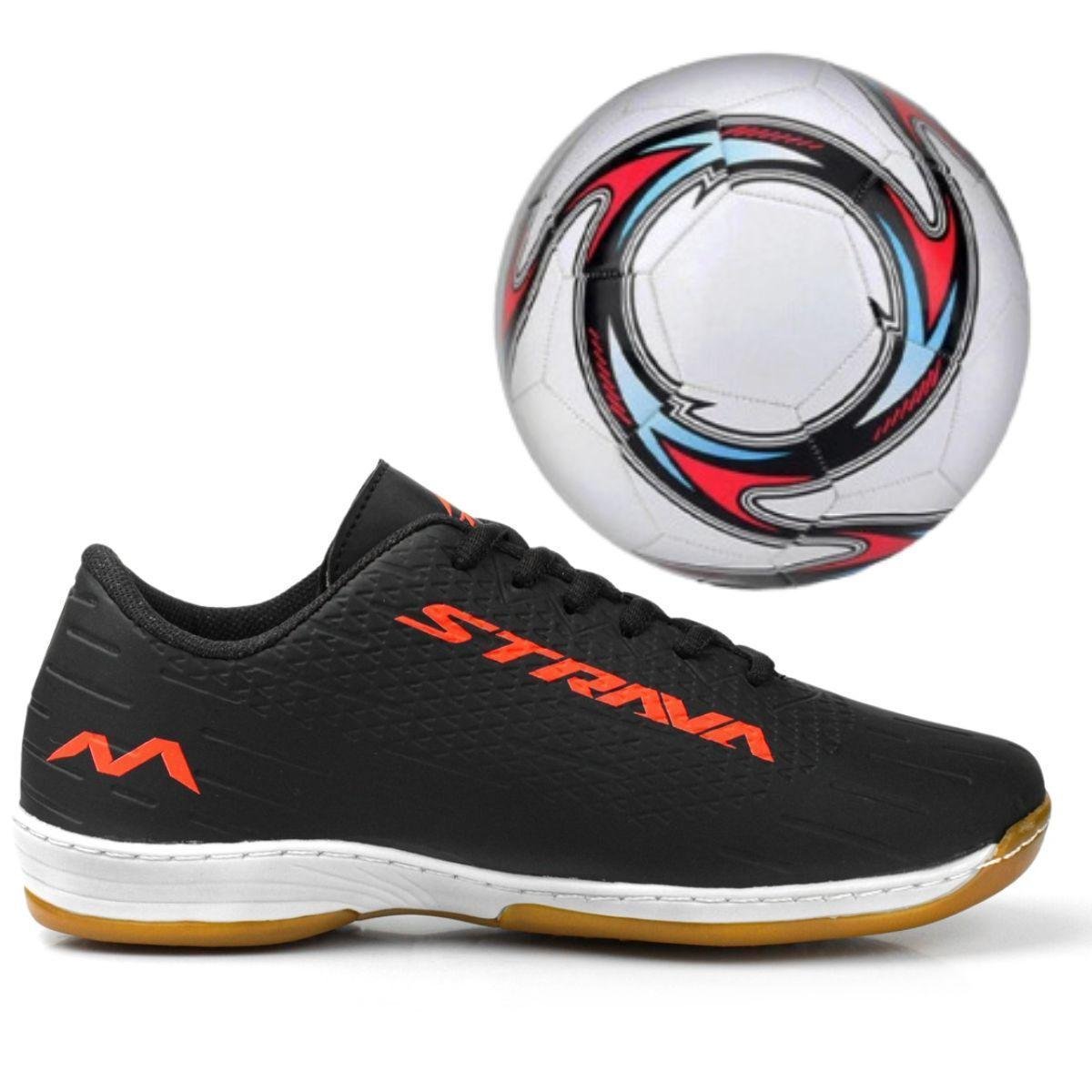 Chuteira De Futsal Tênis Quadra Salão Costurada Original + Bola n 5 Menor preço em Chuteira De Futsal Tênis Quadra Salão Costurada Original + Bola n 5