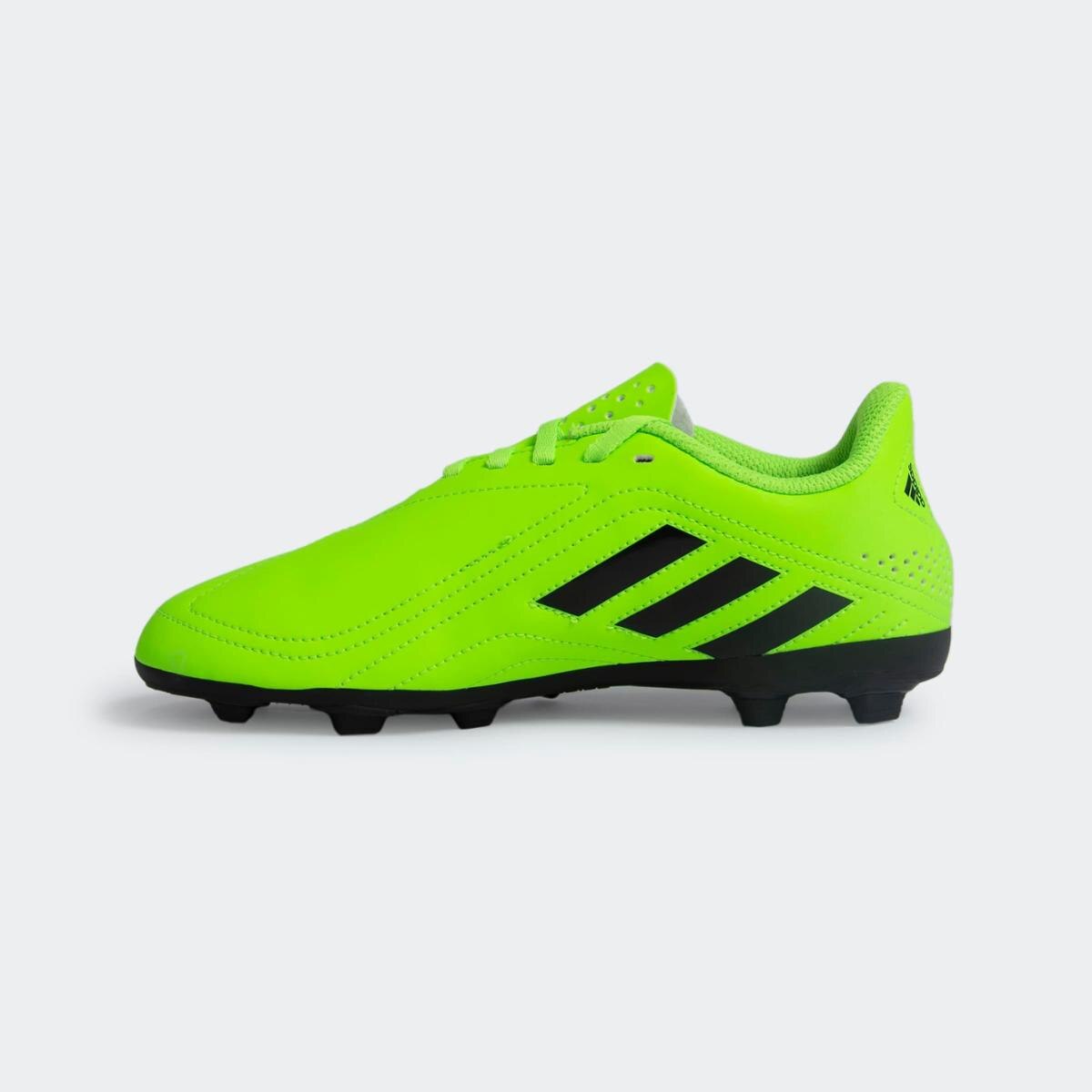 Chuteira Deportivo FXG Adidas - Verde Limão+Preto | Netshoes