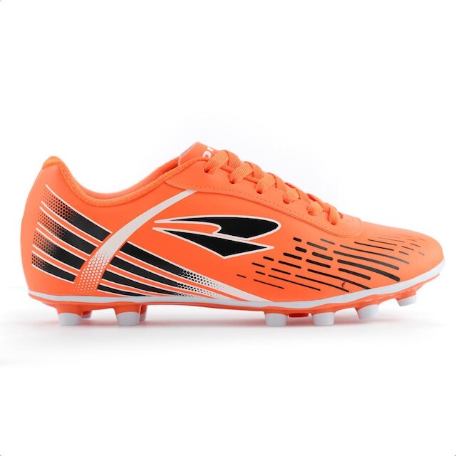 Chuteira Dray Campo 328 Laranja e Preta - Masculina - Laranja | Netshoes