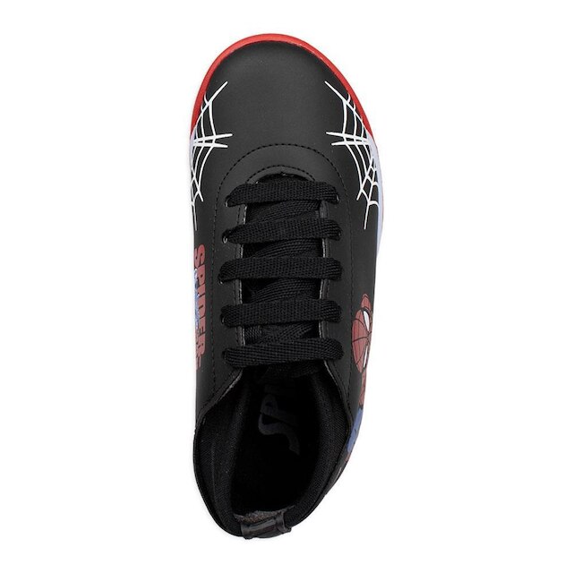 Chuteira Dray Futsal Marvel Homem Aranha Infantil Preto - Preto | Netshoes