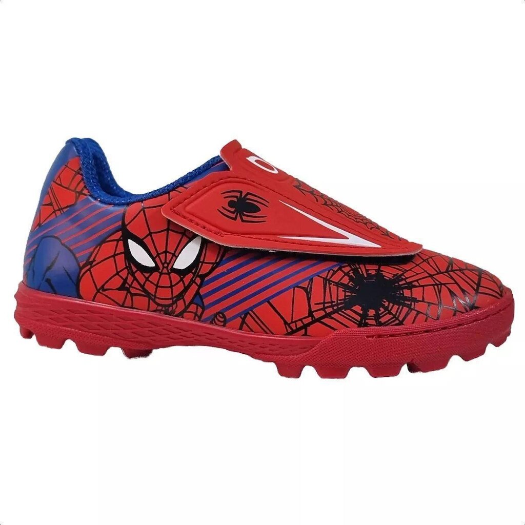 Chuteira Dray Society Marvel Homem Aranha Vermelha e Azul