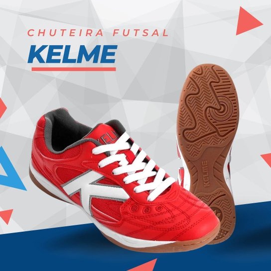 Chuteira Futebol Futsal Society Sem Trava Sola Emborrachada - Vermelho Menor preço em Chuteira Futebol Futsal Society Sem Trava Sola Emborrachada - Vermelho