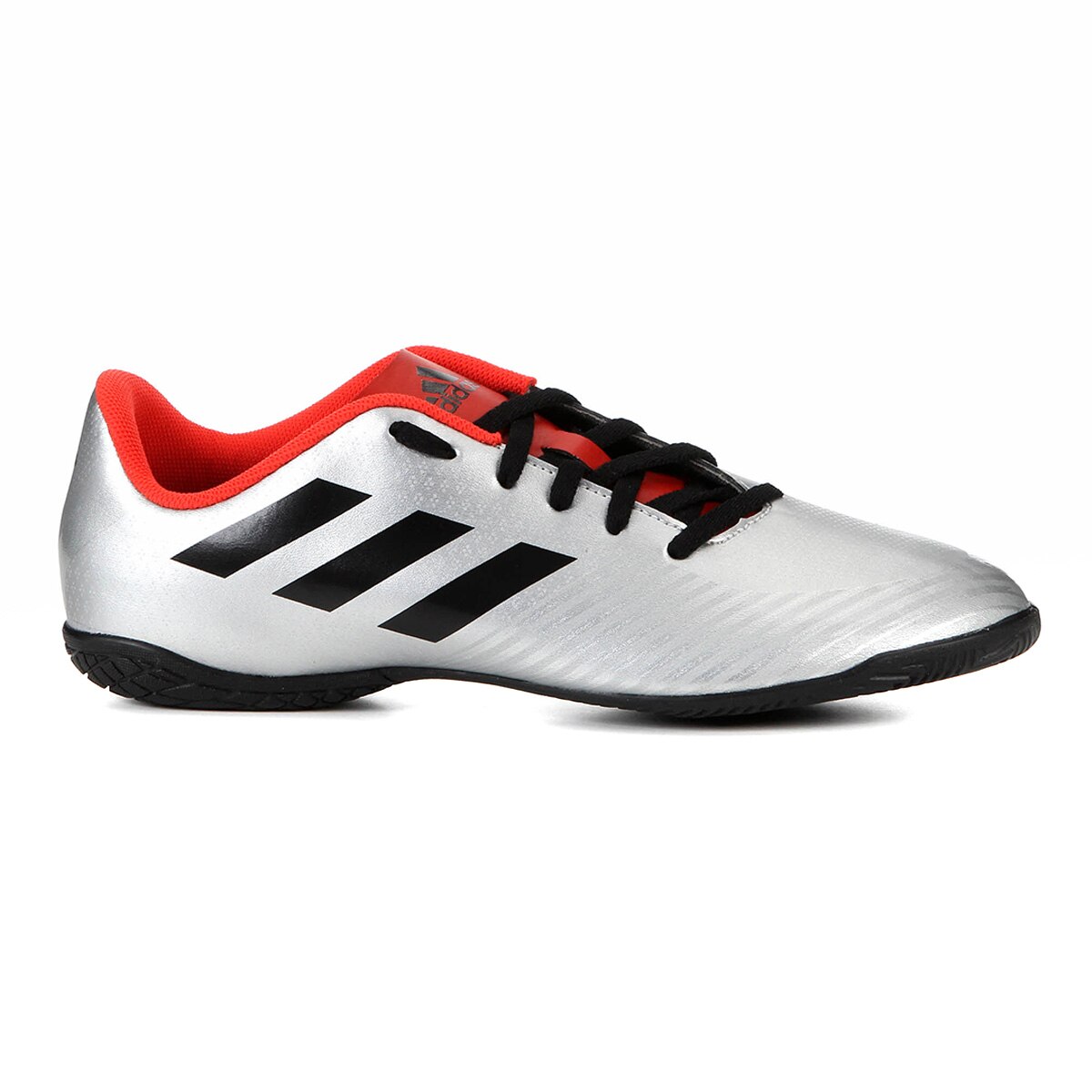 chuteira adidas prata e laranja