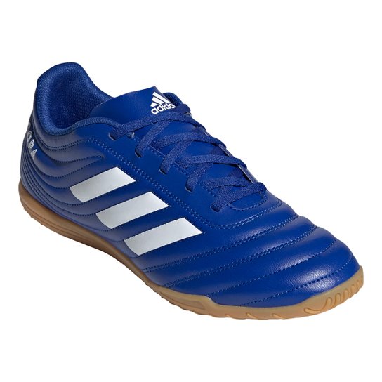 Adidas Artilheira V Adidas Masculino Tenis Adidas Para Futsal Chuteira Futsal Adidas Copa 20 IN Azul Royal+Branco Netshoes