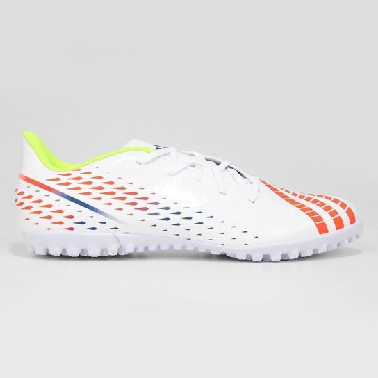 Chuteira Futsal Adidas Nemeziz Messi 18 4 IN - Amarelo+Azul Menor preço em Chuteira Futsal Adidas Nemeziz Messi 18 4 IN - Amarelo+Azul