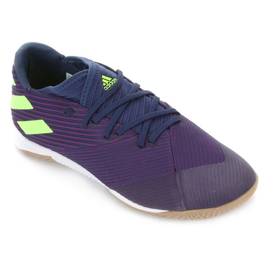 Chuteira Futsal Adidas Nemeziz Messi 19 3 IN - Roxo Menor preço em Chuteira Futsal Adidas Nemeziz Messi 19 3 IN - Roxo