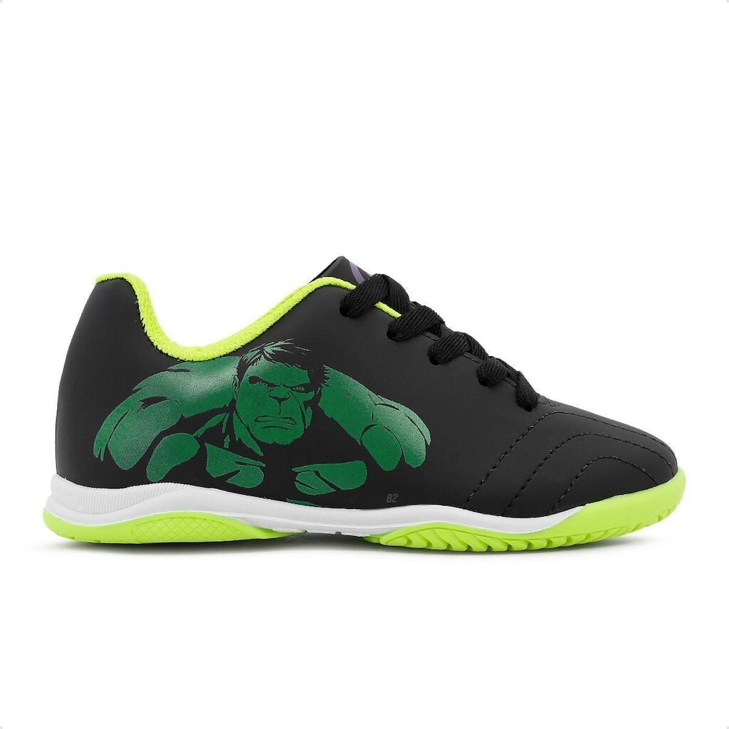 Chuteira Futsal Dray Marvel Original Com Cadarço Infantil