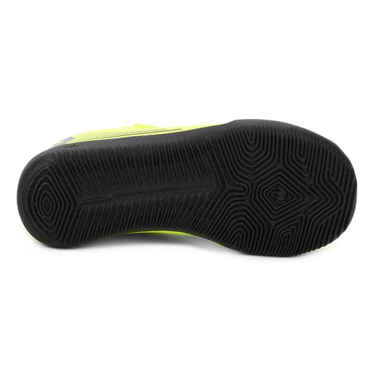 Chuteira Futsal Infantil Nike Mercurial Vapor 12 Club PS IC - Amarelo+Preto