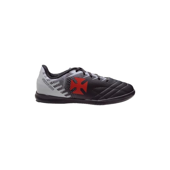 Chuteira Futsal Infantil Oxn Avanti 2 Vasco - Preto Menor preço em Chuteira Futsal Infantil Oxn Avanti 2 Vasco - Preto