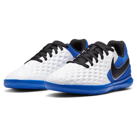Chuteira Futsal Juvenil Nike Tiempo Legend 8 Club - Branco+Preto é ruim? Chuteira Futsal Juvenil Nike Tiempo Legend 8 Club - Branco+Preto é boa?