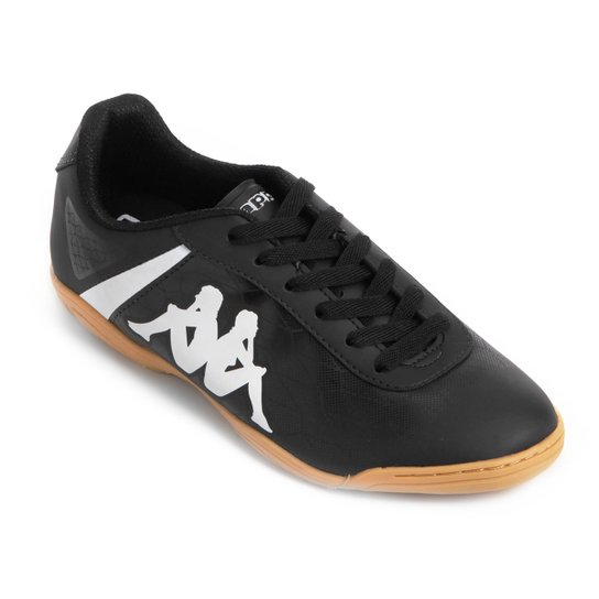 Chuteira Futsal Kappa Torpedo - Preto Menor preço em Chuteira Futsal Kappa Torpedo - Preto