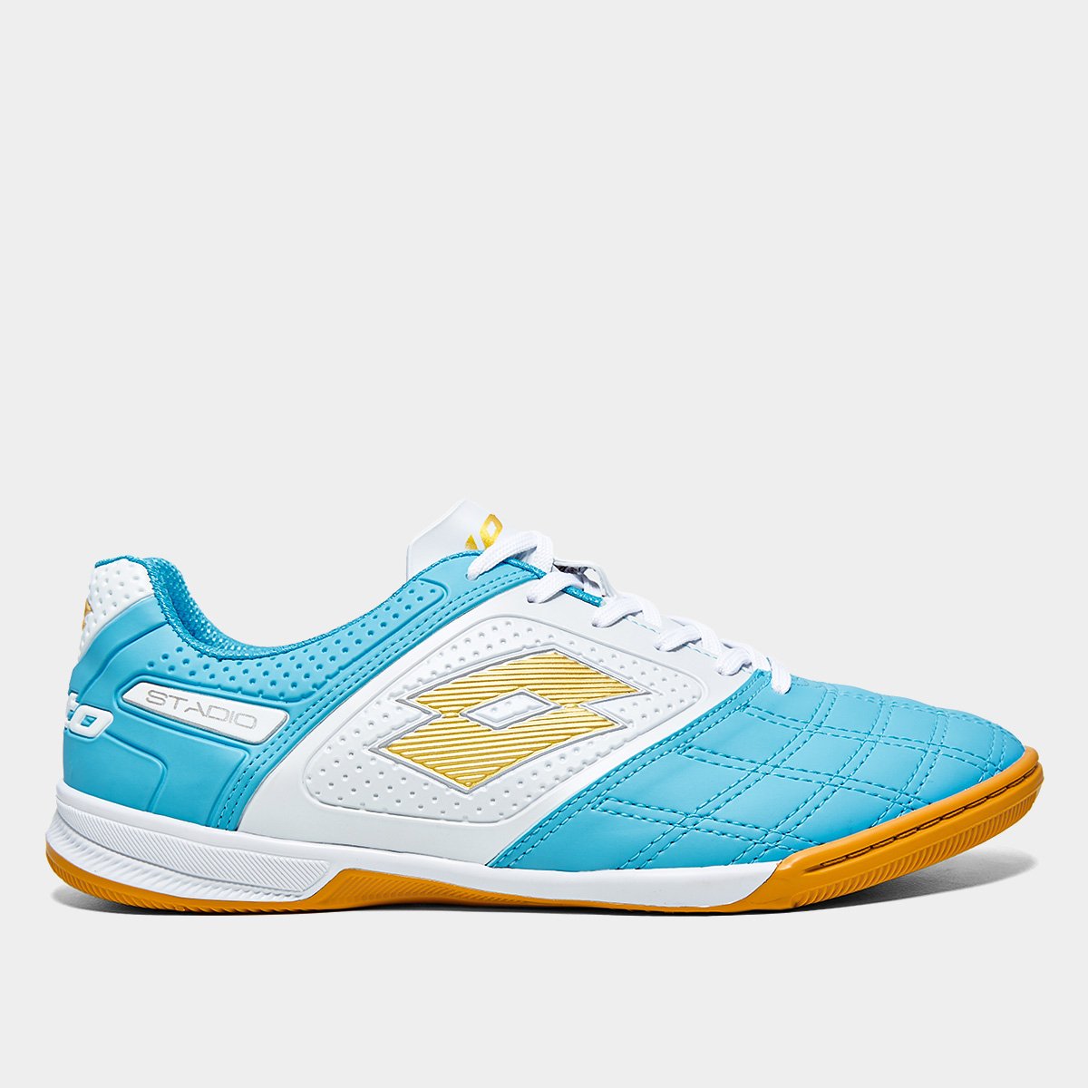 Chuteira Futsal Lotto Stadio Potenza Unissex Menor preço em Chuteira Futsal Lotto Stadio Potenza Unissex