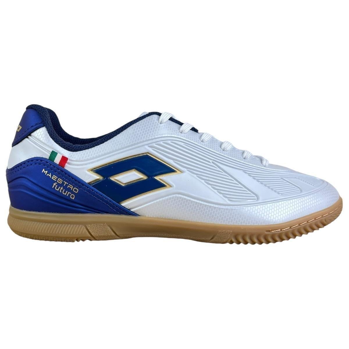 Chuteira Futsal Masculina Indoor Lotto Maestro Futura Menor preço em Chuteira Futsal Masculina Indoor Lotto Maestro Futura