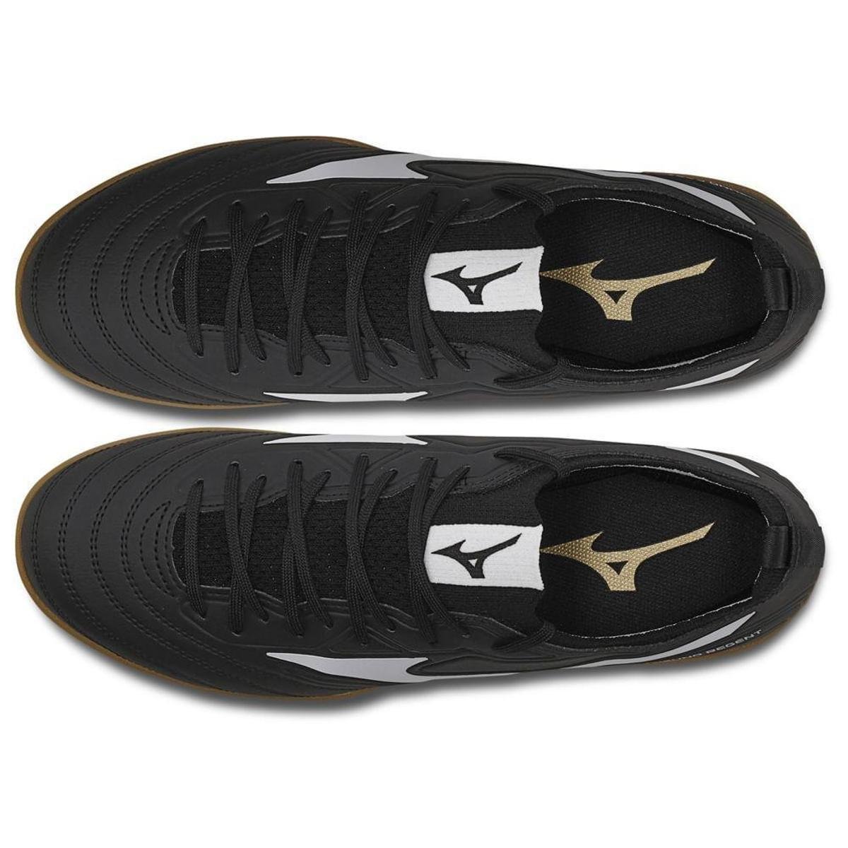 Chuteira Futsal Masculina Mizuno Regent IN - Preto | Netshoes