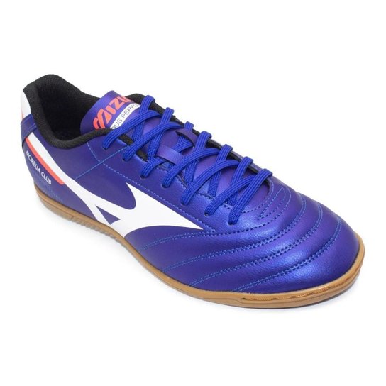 Chuteira Futsal Mizuno Masculina Morelia Club In + Meião Color Sports