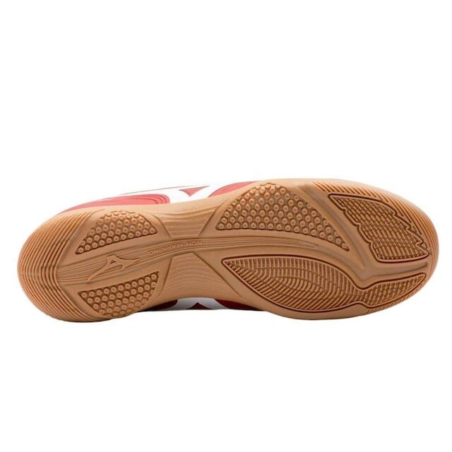 Chuteira Futsal Mizuno Regent IN Infantil - Vermelho 35