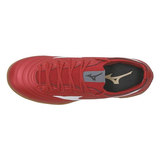 Chuteira Futsal Mizuno Regent IN Masculina 40 Vermelho