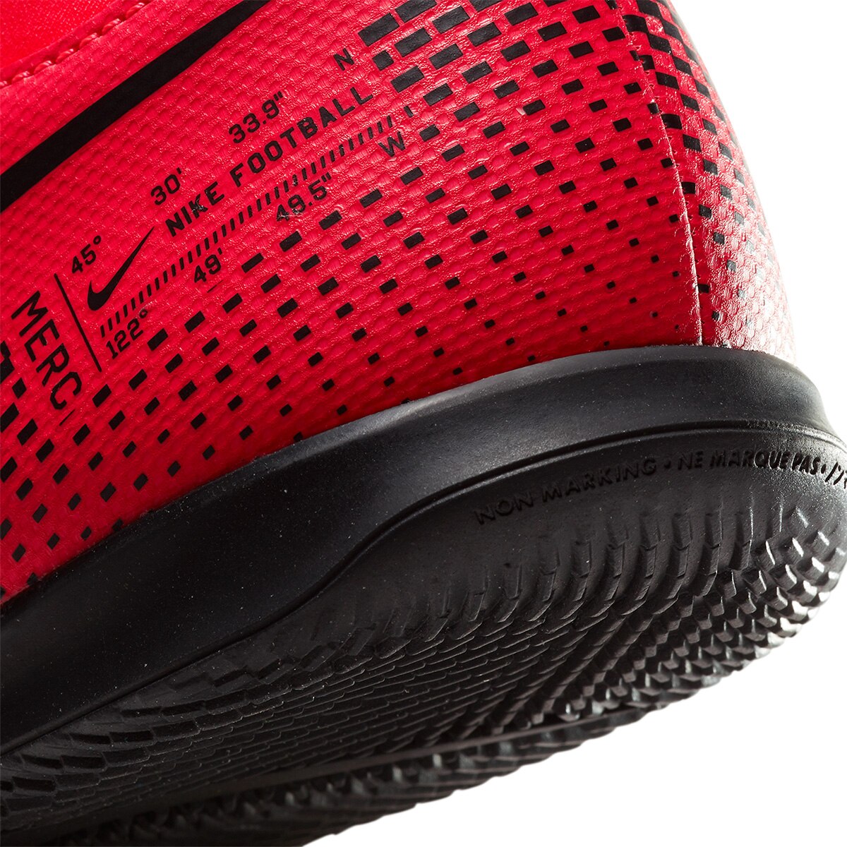 chuteira nike mercurial futsal vermelha