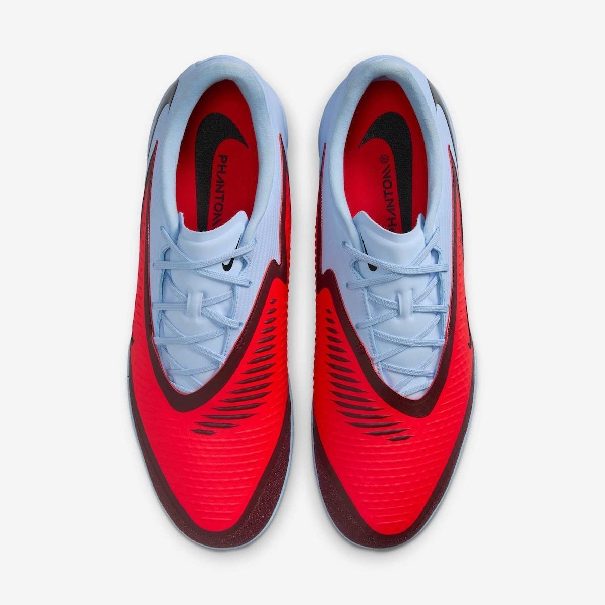 Chuteira Futsal Nike Phantom Academy Azul+Vermelho Netshoes