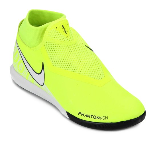 Chuteira Futsal Nike Phantom Vision Academy DF IC - Verde Limão e Cinza é ruim? Chuteira Futsal Nike Phantom Vision Academy DF IC - Verde Limão e Cinza é boa?