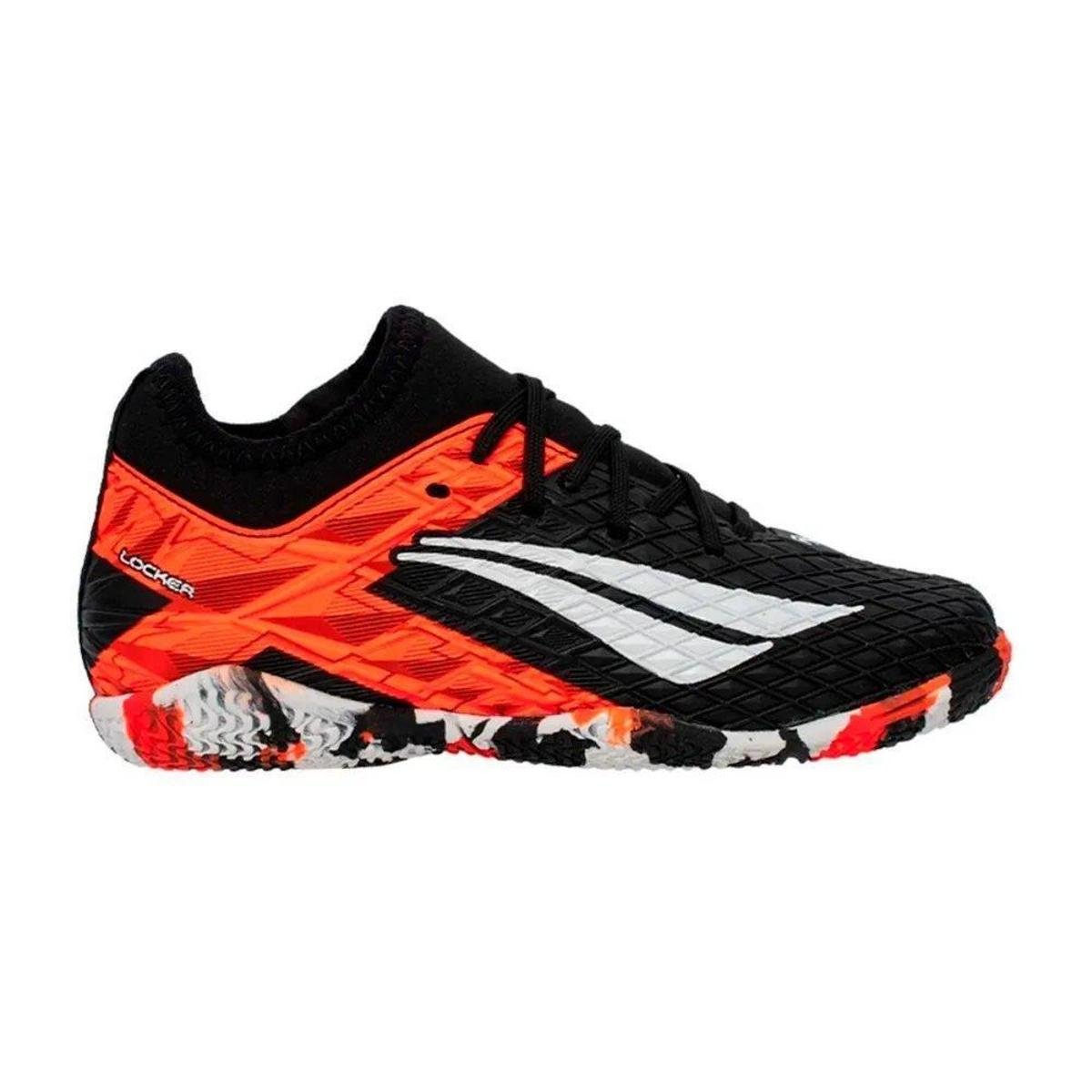Chuteira Futsal Penalty 126255/9771 Rx Locker Kids - Preto | Netshoes