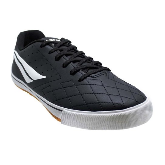 Chuteira Futsal Penalty ATF Americas IX - Preto+Branco Menor preço em Chuteira Futsal Penalty ATF Americas IX - Preto+Branco