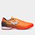 Chuteira Futsal Penalty Digital Y-1 Masculina - Branco+Laranja