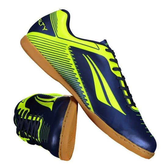 Chuteira Futsal Penalty Era VIII - Azul Menor preço em Chuteira Futsal Penalty Era VIII - Azul